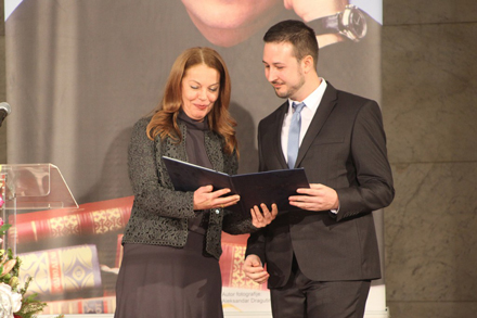 Dr. Dejan Orčić won the prestigious “Dr Zoran Đinđić“ award for the best young scientist and researcher in Vojvodina region for 2014