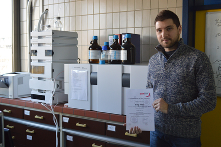 Filip Šibul - CheckMark Ger van Meel Foundation Thesis Award in the field of chemical sciences